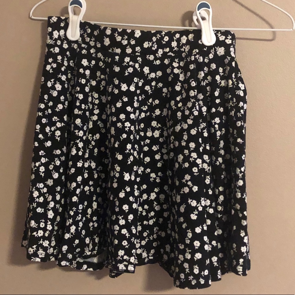 Black and White Skirt